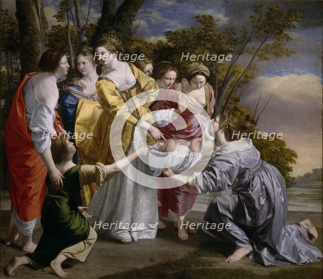 The Finding of Moses, 1633. Artist: Gentileschi, Orazio (1563-1638)
