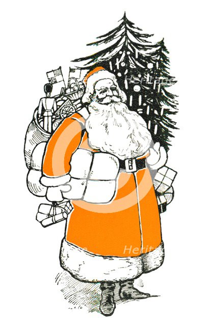 'Teddy Dixon's Dream. - A Story for Christmas. Father Christmas', 1907. Artist: Soldan & Co.