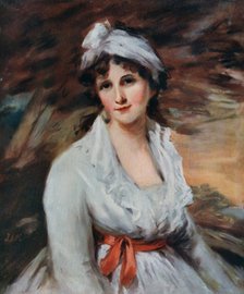 'Miss Anna Elizabeth Clements', 19th century (1913).Artist: John James Masquerier