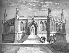 'Memorial Chapel at Cawnpore', c1880. Artist: Richard Principal Leitch.