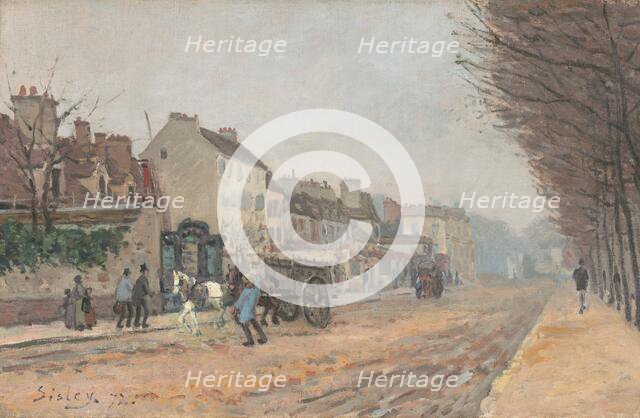 Boulevard Héloïse, Argenteuil, 1872. Creator: Alfred Sisley.