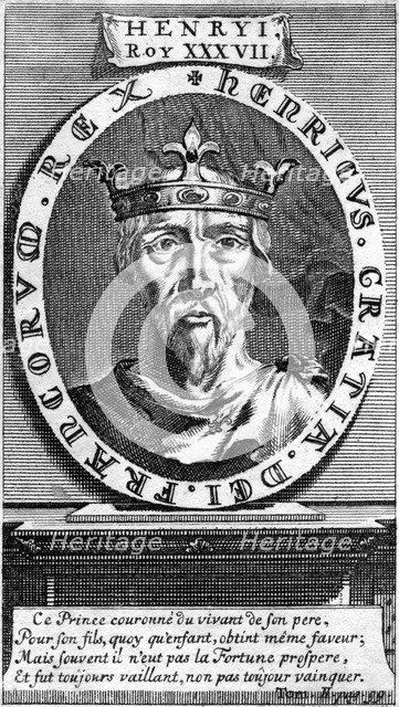 Henry I, King of England. Artist: Unknown
