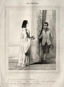 Les Lorettes, 1842. Creator: Paul Gavarni (French, 1804-1866).