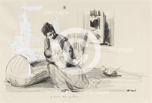 L'heure des gothas, c. 1914/1919. Creator: Jean Louis Forain.