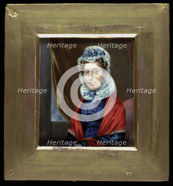 Mrs. Putnam Catlin (Mary "Polly" Sutton), 1825. Creator: George Catlin.