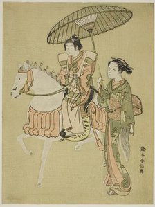 The Young Horseman, c. 1766/67. Creator: Suzuki Harunobu.