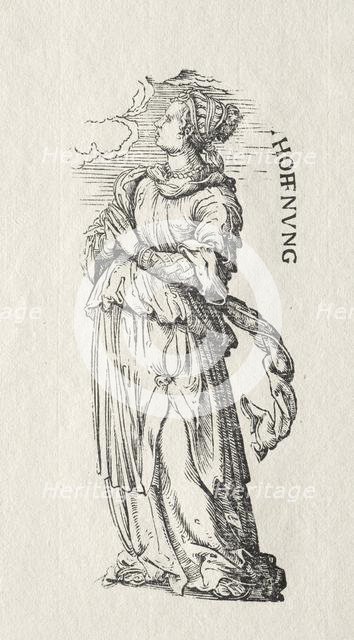 The Seven Virtues: Hope. Creator: Hans Burgkmair (German, 1473-1531).