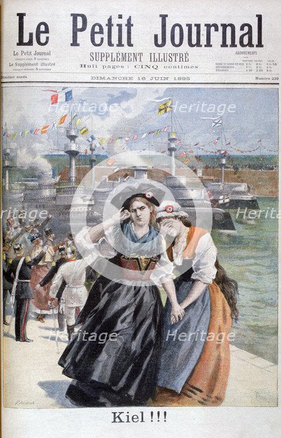 Kiel!!, 1895. Artist: F Meaulle