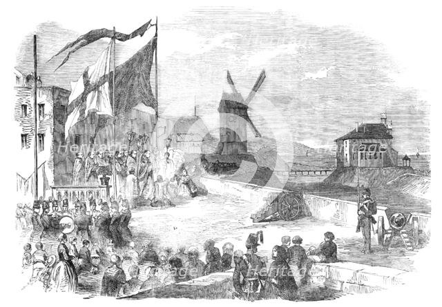 Ceremony of the Blessing of the Sea, at Ostend, 1854. Creator: Unknown.