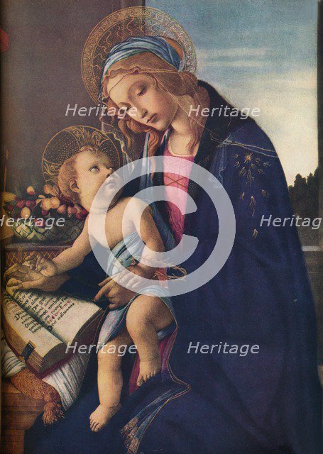 'The Virgin and Child', c1480, (1936). Artist: Sandro Botticelli.