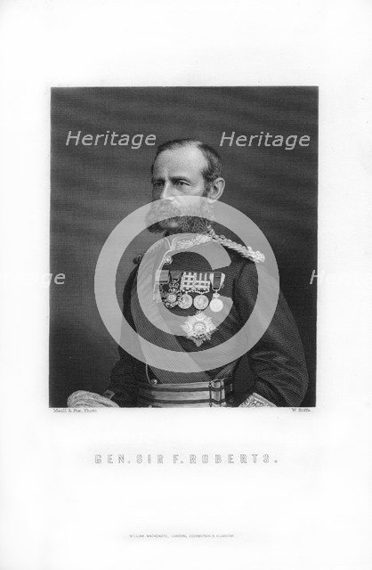 General Sir Frederick Roberts, 1893. Creator: William Roffe.