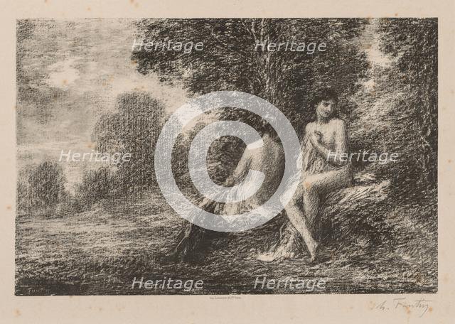 Bathers, 1881. Creator: Henri Fantin-Latour (French, 1836-1904).