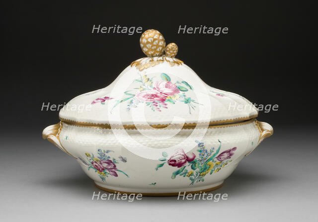 Tureen, France, c. 1750. Creator: Unknown.
