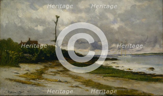 Landscape near Newport, R. I., ca. 1877-1878. Creator: Edward Mitchell Bannister.