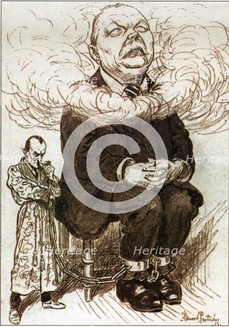 Arthur Conan Doyle (1859-1930), English doctor and writer, creator of the detective Sherlock Holm…