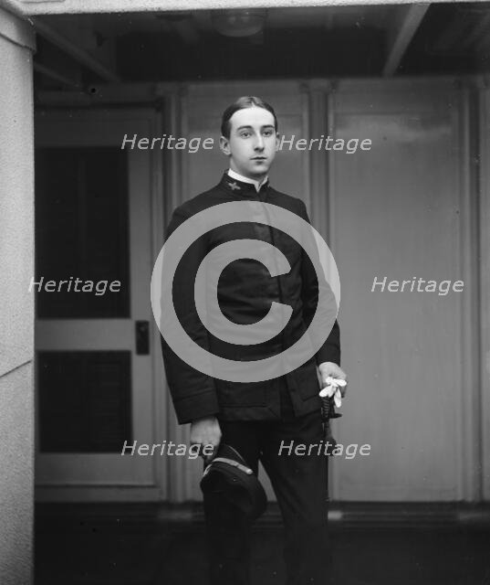 U.S.S. Brooklyn, Asst. Engineer Liefer, between 1896 and 1899. Creator: Unknown.