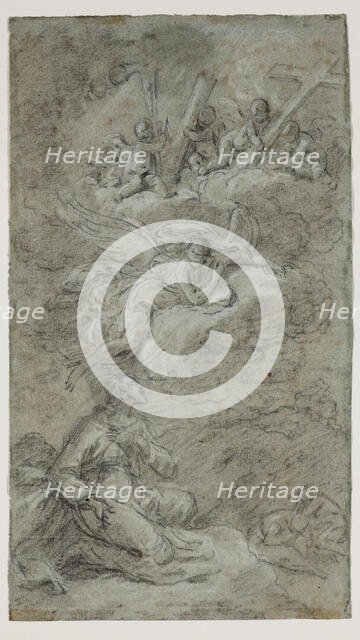 Christ in the Garden of Gethsemane, between 1692 and 1768. Creator: Jean Restout.