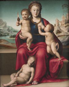 Caritas (Charity), 1518-1618. Creator: Giuliano Bugiardini.