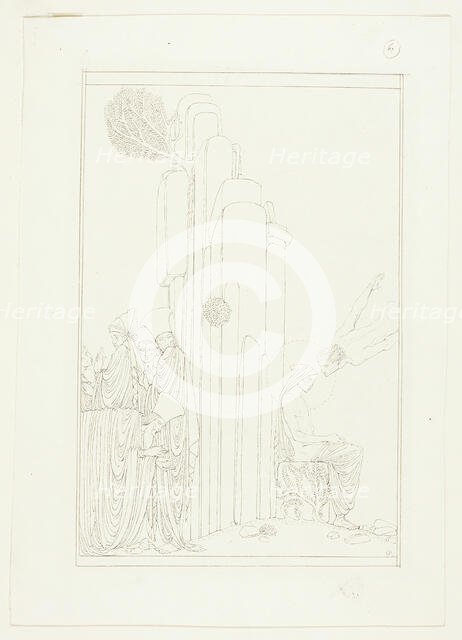 The Teacher of Wisdom, c. 1890-1900. Creator: Charles S Ricketts.