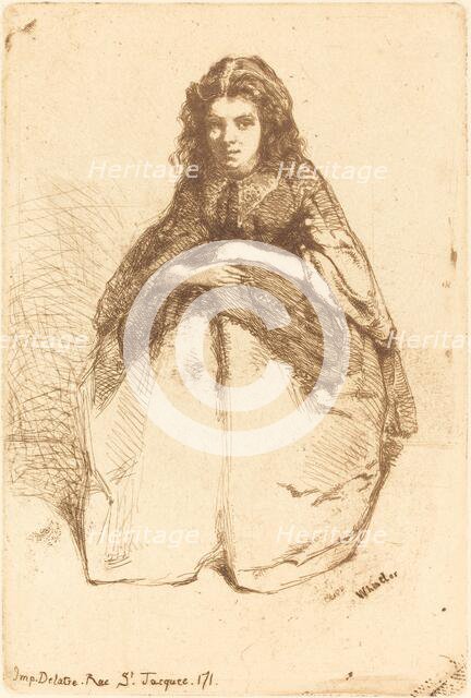 Fumette, 1858. Creator: James Abbott McNeill Whistler.