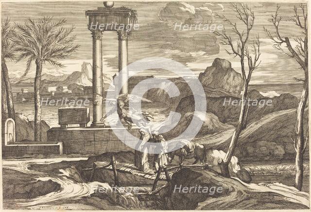 The Flight into Egypt. Creator: Sébastien Bourdon.