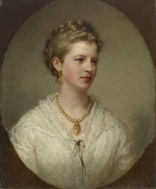 Portrait of a Lady (the Artist's Daughter), 1873. Creator: George Augustus Baker.