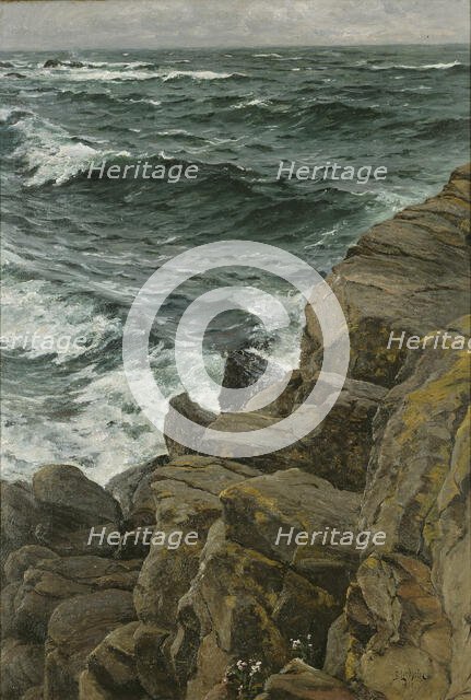 View of the Kattegat, 1890. Creator: Berndt Lindholm.