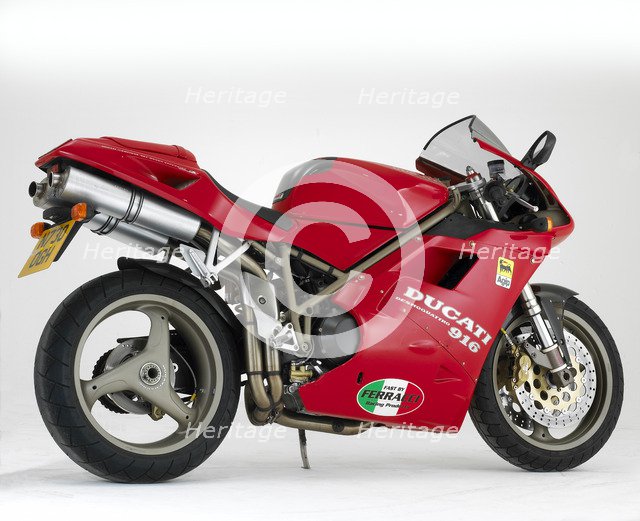 1995 Ducati 916. Artist: Unknown.