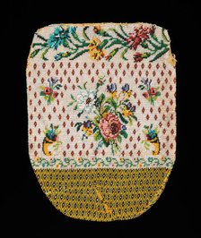 Bag, Mexican, 1830-60. Creator: Unknown.