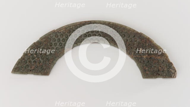 Thin plaque of the huang, Eastern Zhou dynasty, 4th-3rd century BCE. Creator: Unknown.