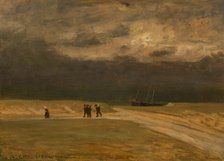 Soir orageux (Stormy evening), 1904. Creator: Cottet, Charles (1863-1925).