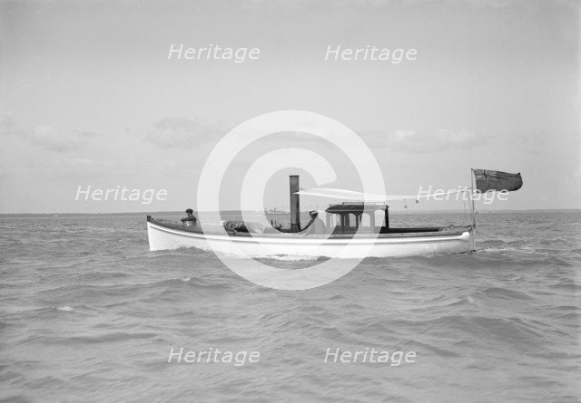 W. White & Sons launch, 1911. Creator: Kirk & Sons of Cowes.