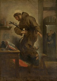 Saint Bonaventura in Ecstasy, mid-late 17th century. Creator: Abraham Jansz van Diepenbeeck.