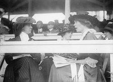 Hitt, Mrs. William F., Nee Katharine Elkins - Horse Show, 1914. Creator: Harris & Ewing.