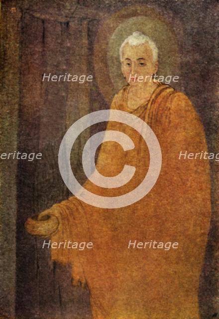 'Buddha as Mendicant', 1920. Creator: Unknown.