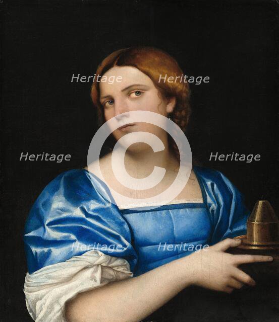 Portrait of a Young Woman as a Wise Virgin, c. 1510. Creator: Sebastiano del Piombo.