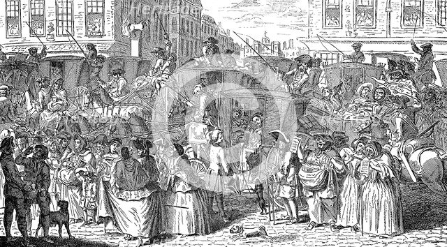 'The Military Prophet..., April 1750.' Artist: Unknown