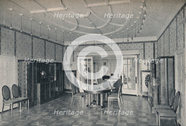 'House Near Bielefeld, The Dining Room', c1912. Artist: Unknown.