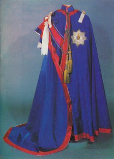 'Robes of the Royal Victorian Order', 1953. Artist: Unknown.