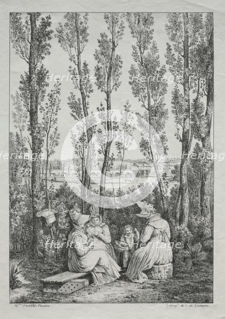 The Picnic. Creator: Charles Philibert Lasteyrie du Saillant (French, 1759-1849).
