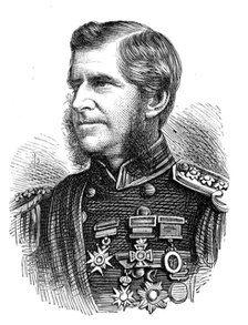 Captain Sir J. E. Commerell, K.C.B., V.C., 1874. Creator: Unknown.