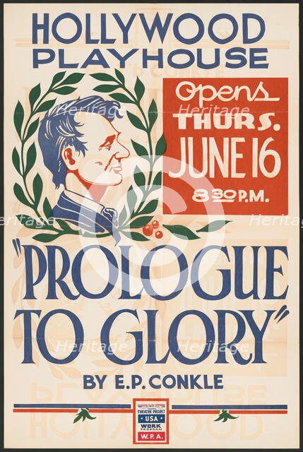 Prologue to Glory, Los Angeles, 1938. Creator: Unknown.