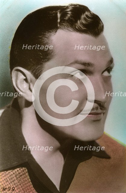 Kent Taylor (1906-1987), American actor, c1930s. Artist: Unknown