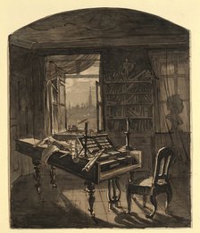 Beethoven's Room, March 30, 1827 , 1827.