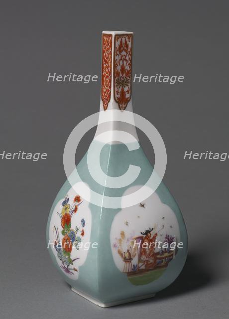 Saki Bottles, c. 1730. Creator: Meissen Porcelain Factory (German); Johann Gregor Herold (German, 1696-1775), probably by.