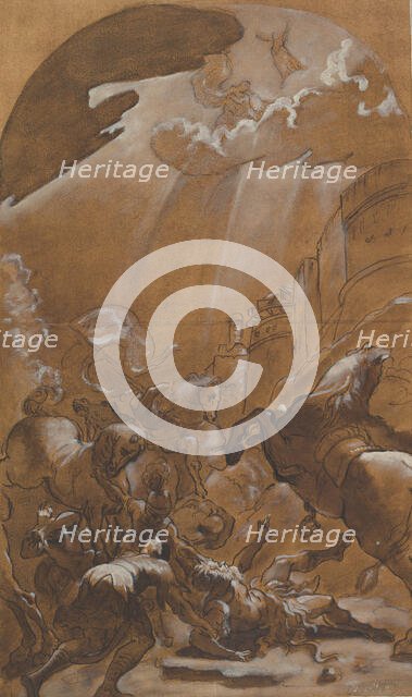 The Conversion of Saint Paul, ca. 1587-89. Creator: Lodovico Carracci.