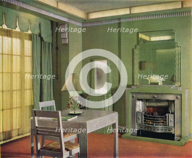 General Electric Co's Showroom, 1933. Artist: Unknown.