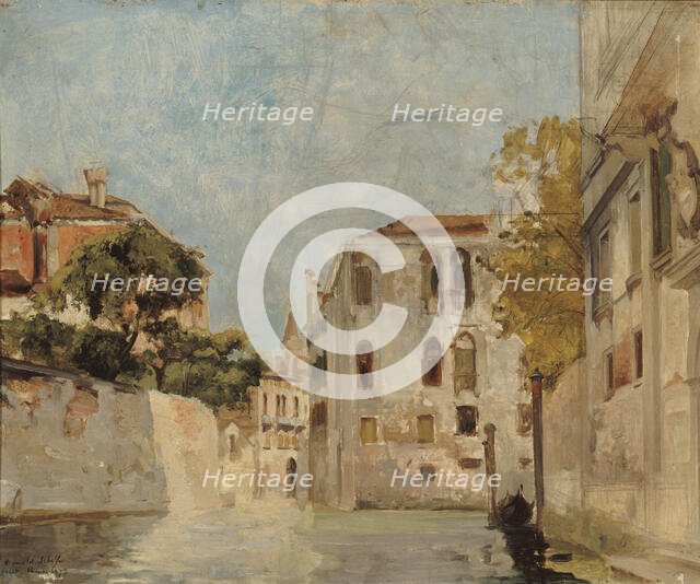 View of Venice, 1873. Creator: Ary Scheffer.