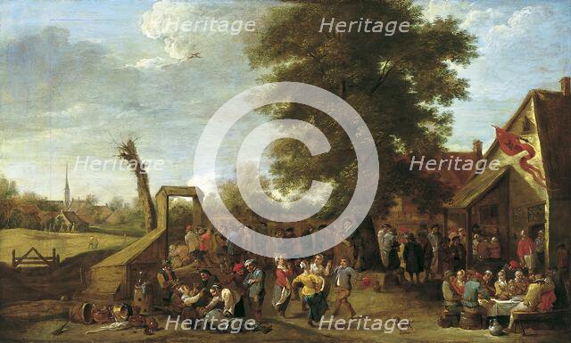 The Village Fête, 1650. Creator: David Teniers II.