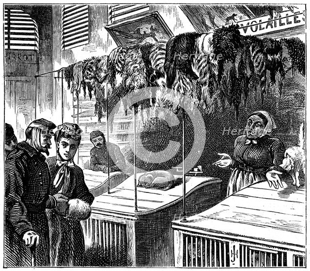 'We have no more than that Sir', 1871. Artist: Unknown